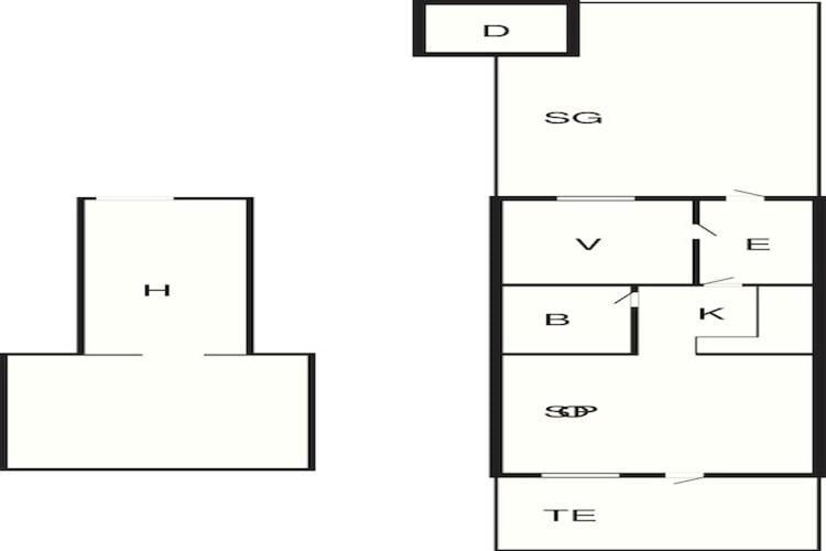4 Person Holiday Home In Nibe Kültér fotó